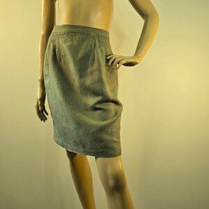 DEPECHE Mode Vintage Linen Skirt Made in USA DÉPÈCHE Mode Size Small
